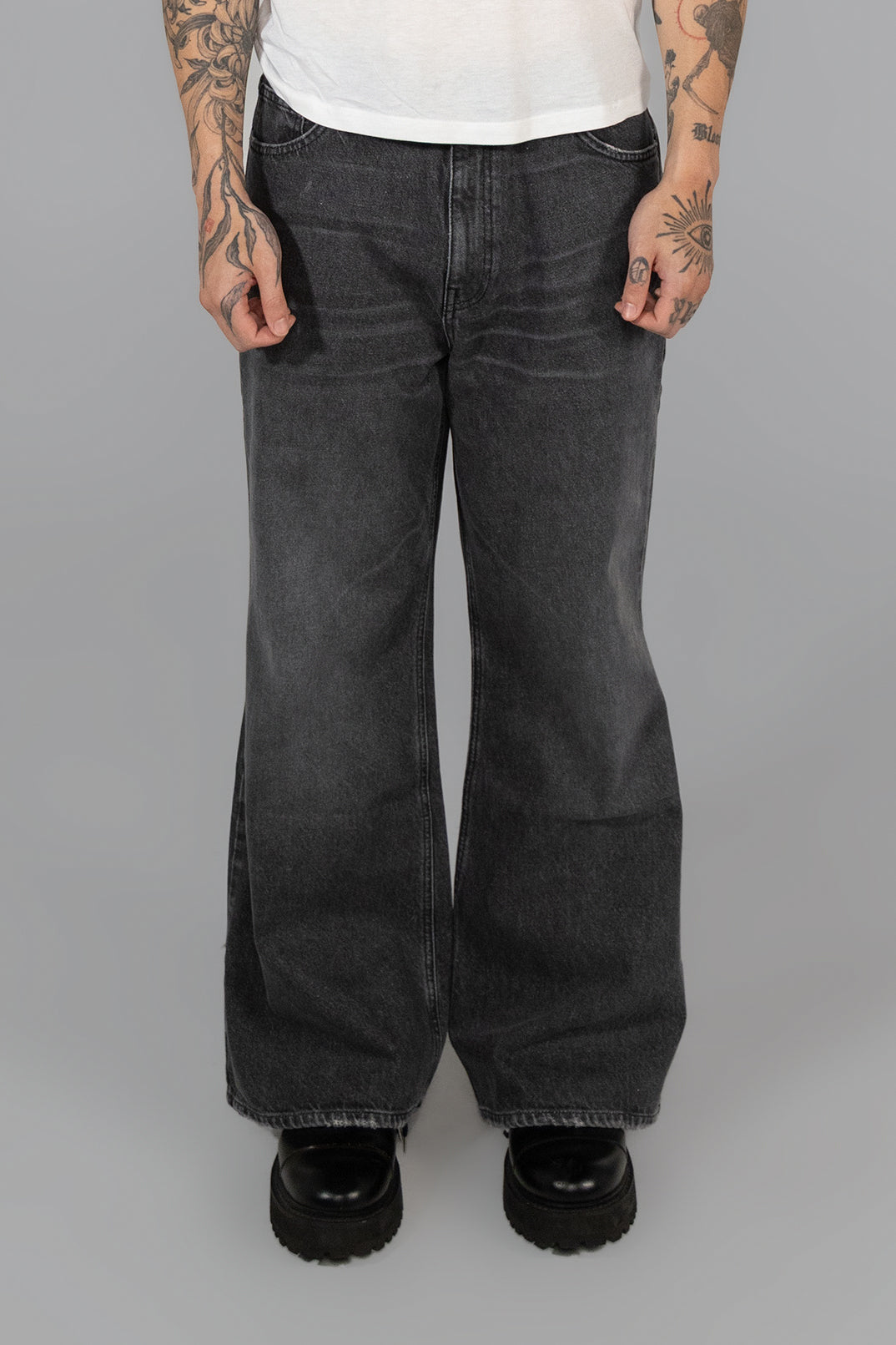PI 1403 'CHARCOAL’ DENIM