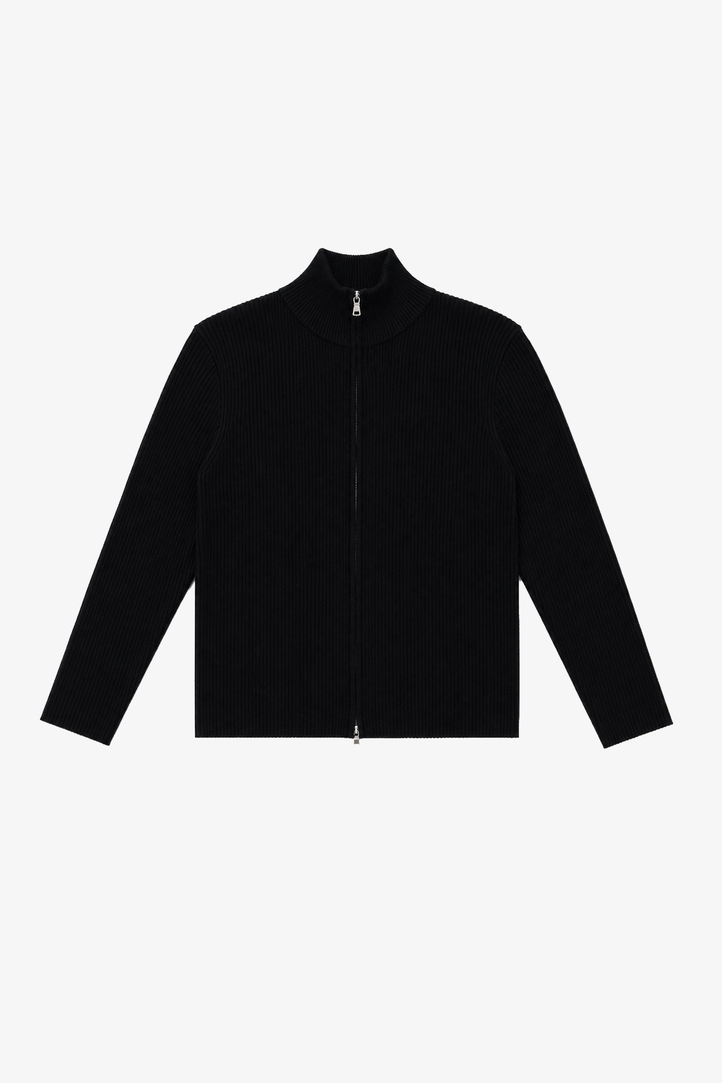 Full Zip Merino Wool Knit (S)
