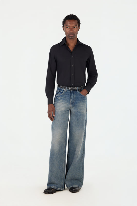Woven Leather Belt