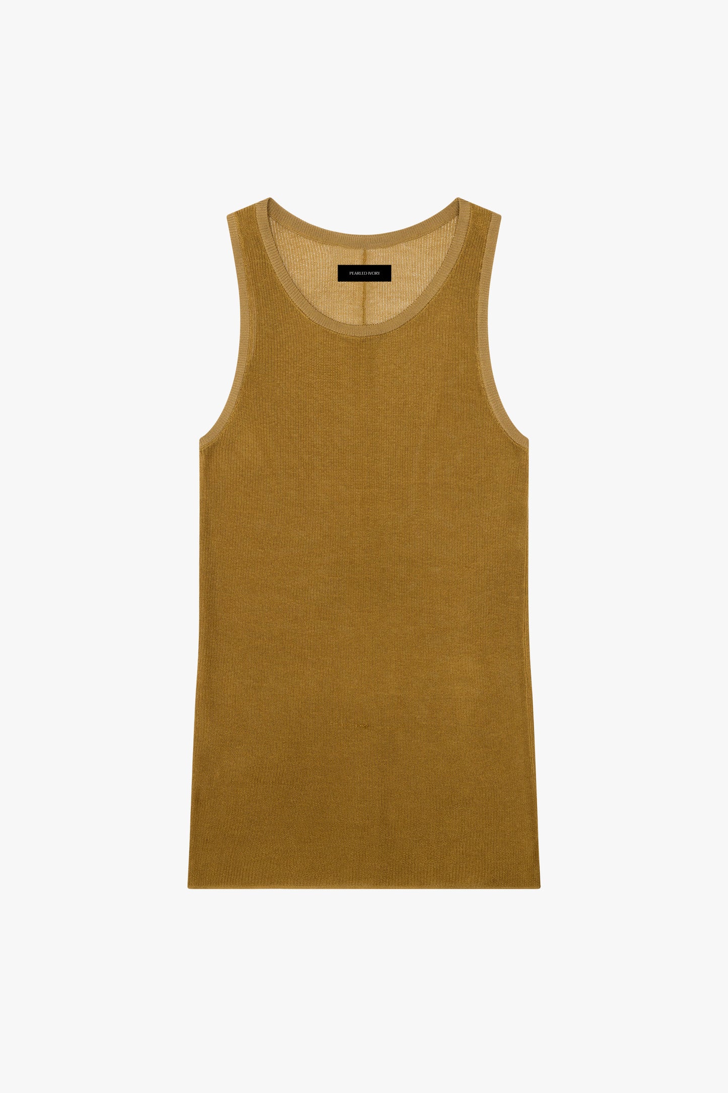 TENOR TANK - MUSTARD