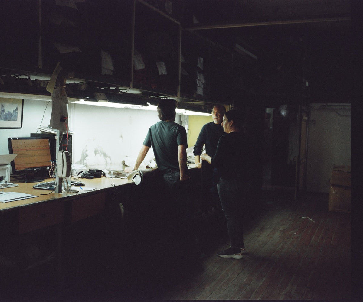 Inside the atelier