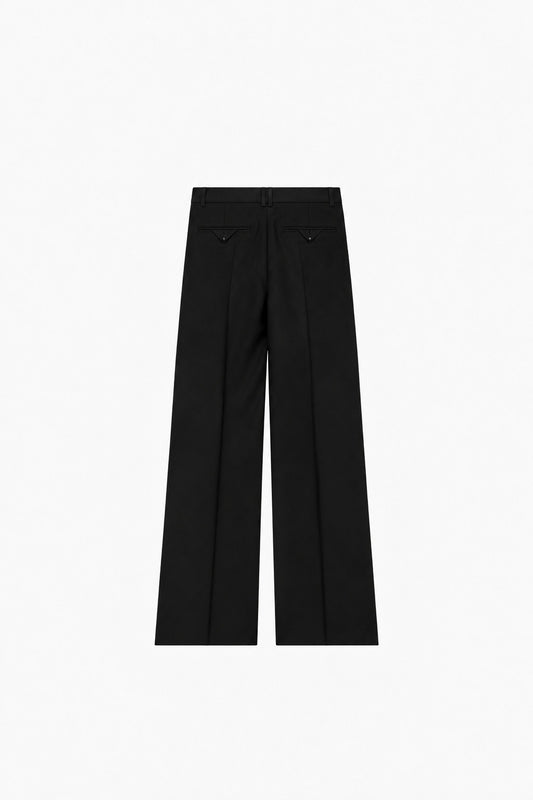 Solaire Trousers - Black, back view