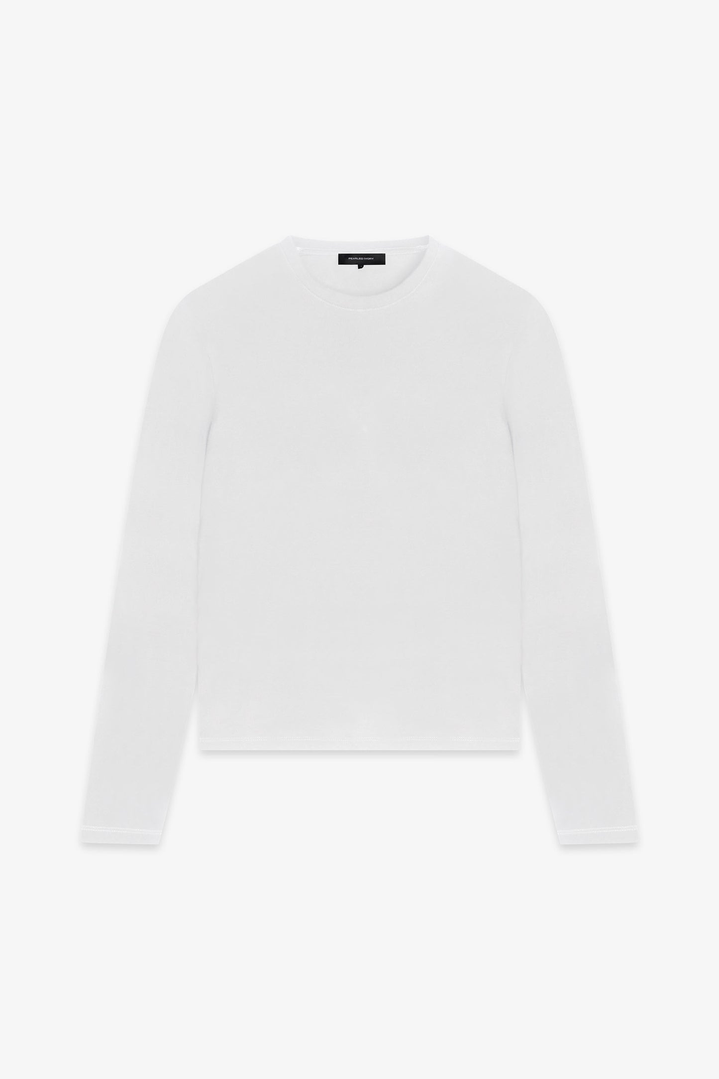 FITTED LONG SLEEVE - WHITE