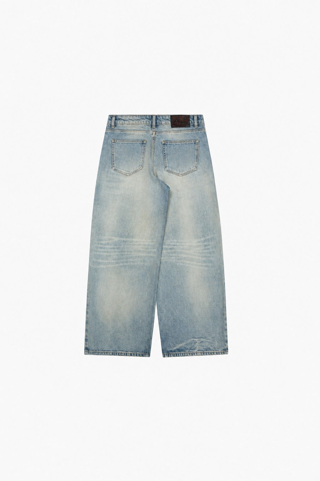 1211 Light Wash Denim, back view