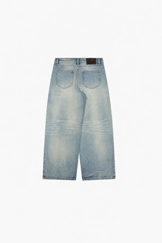 1211 Light Wash Denim, back view