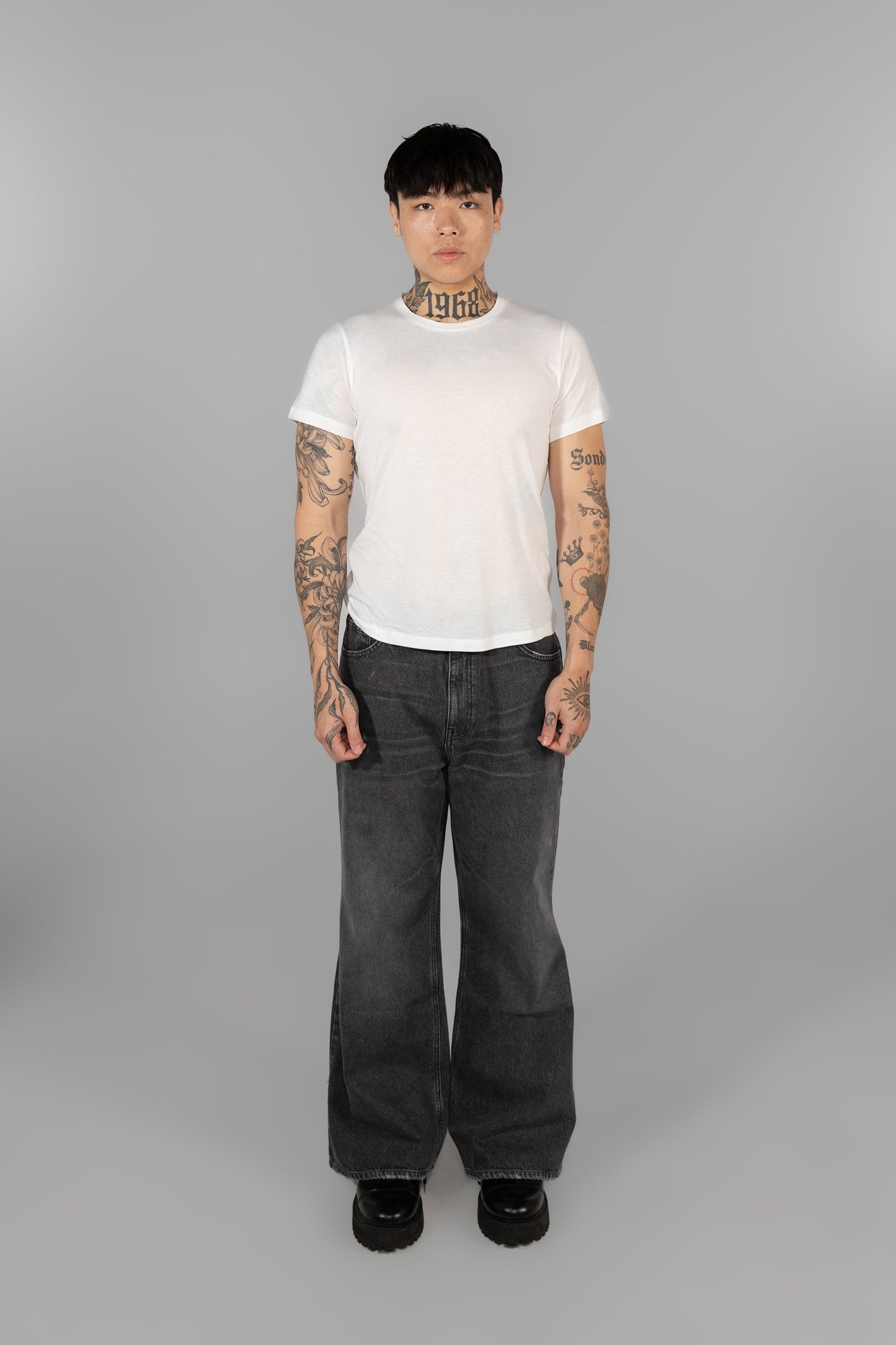 PI 1403 'CHARCOAL’ DENIM
