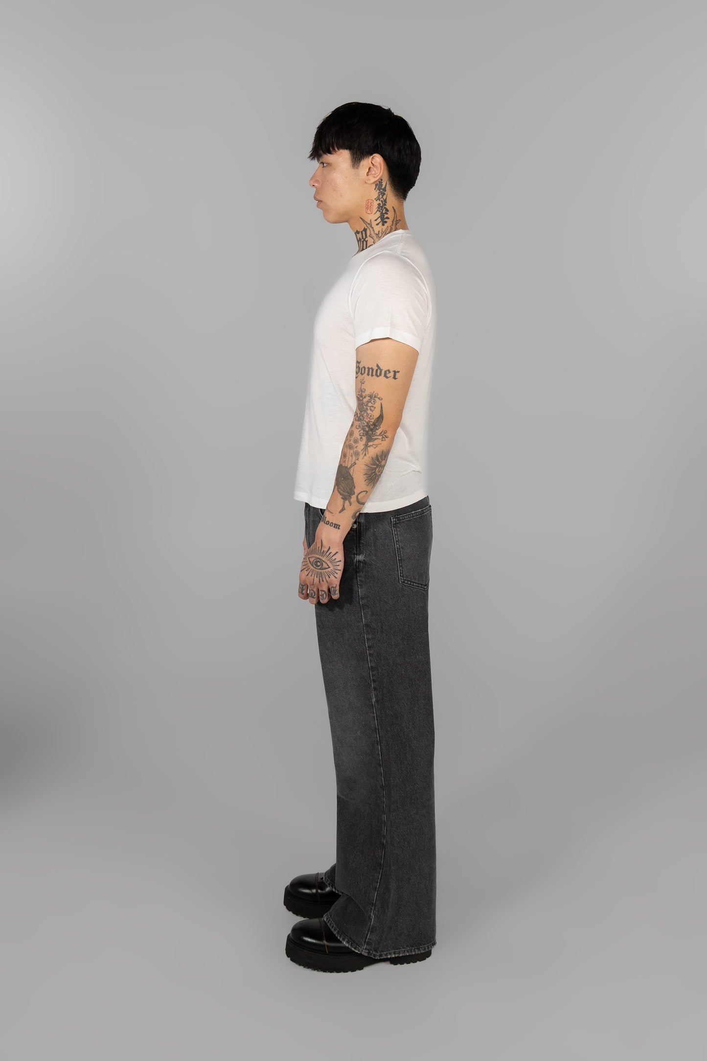 PI 1403 'CHARCOAL’ DENIM