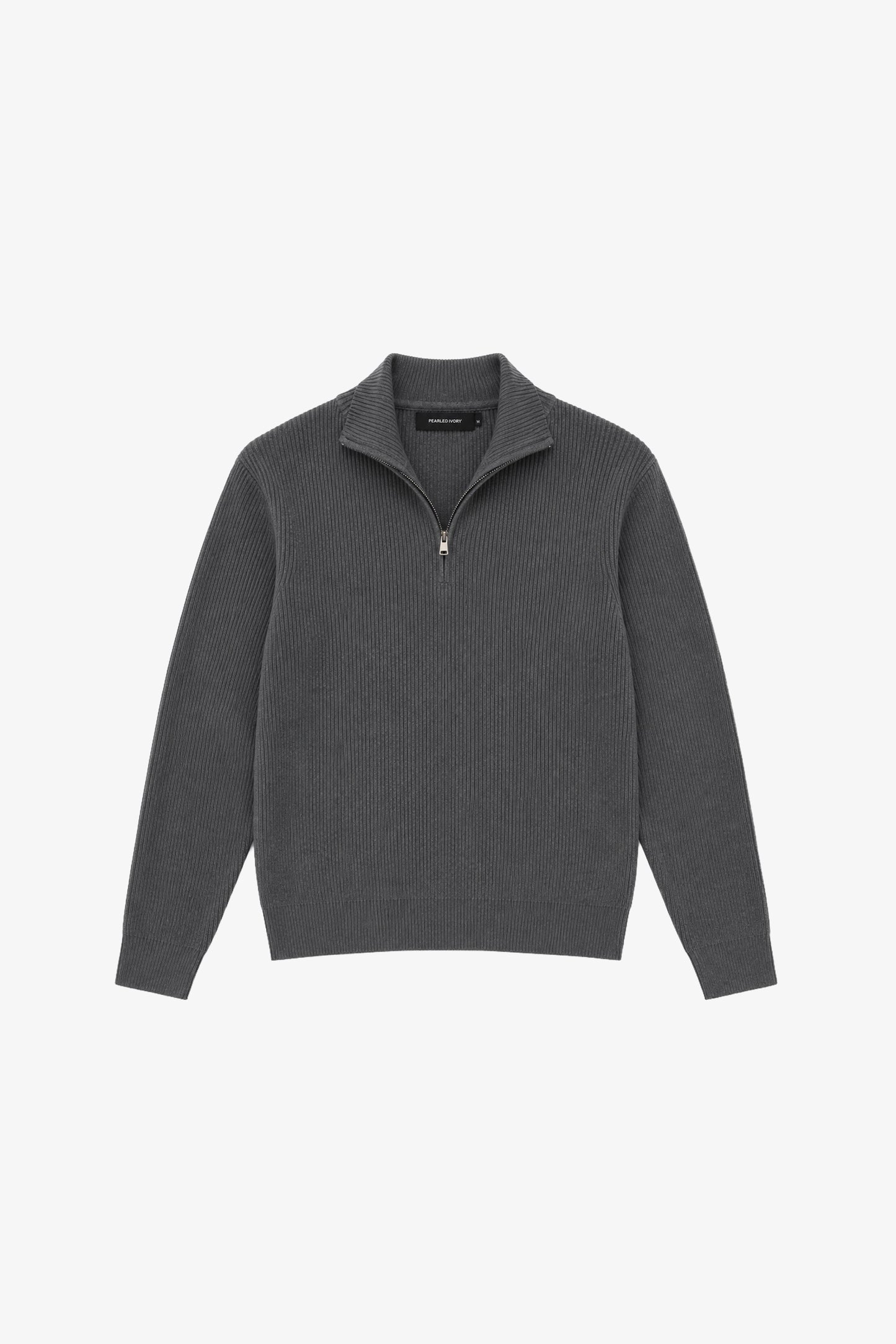 Charcoal Merino Wool 1/4 Zip (S)