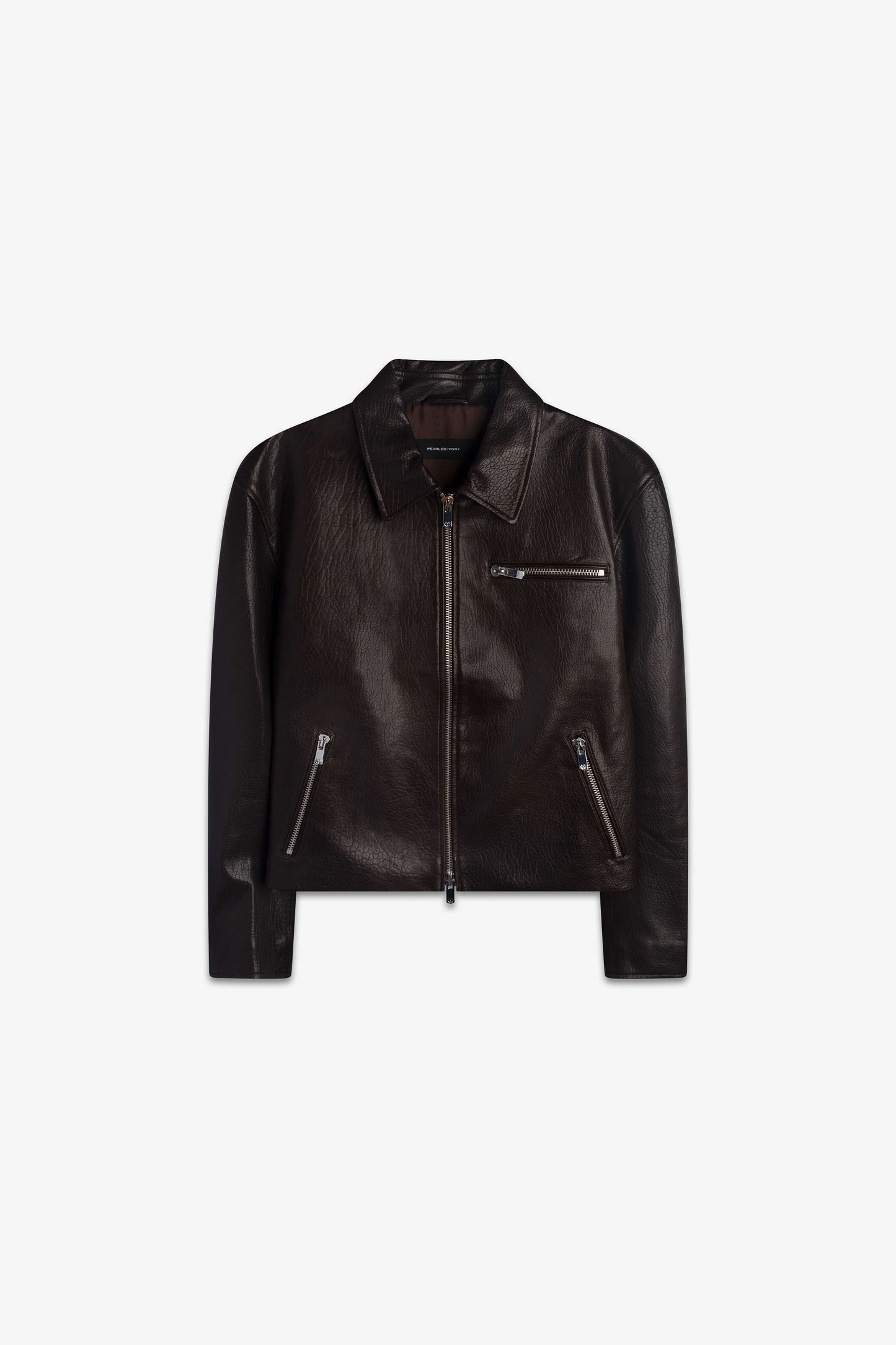 Grain Blouson Jacket - Espresso