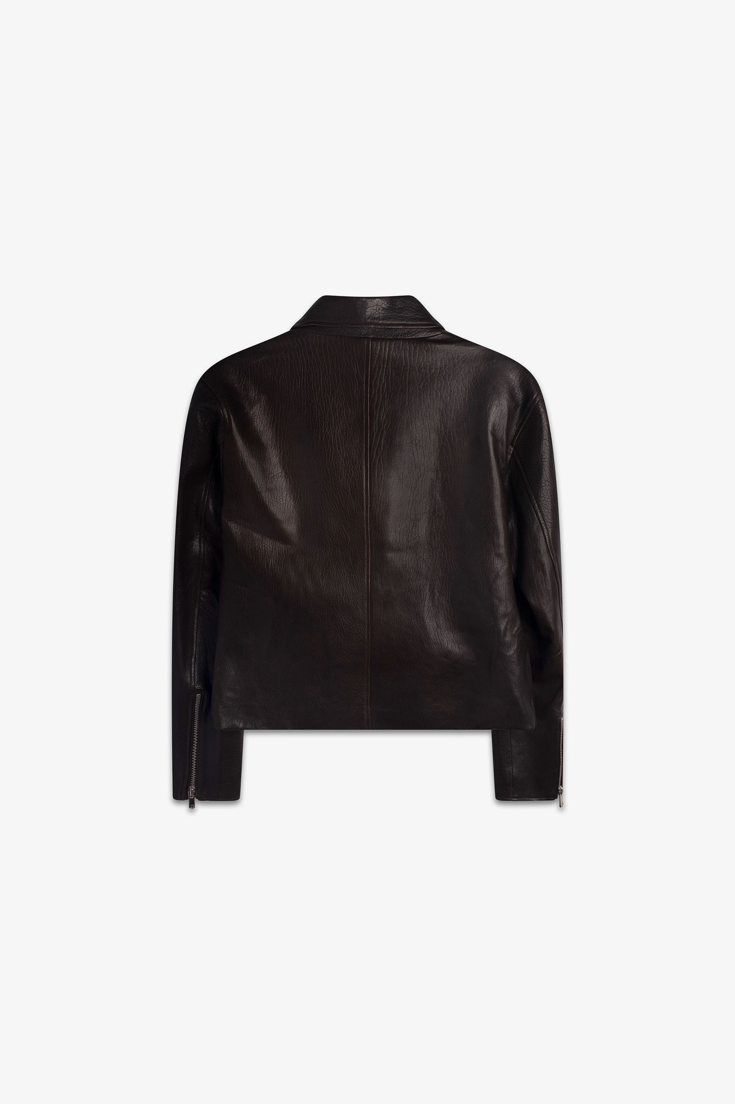 Grain Blouson Jacket - Espresso