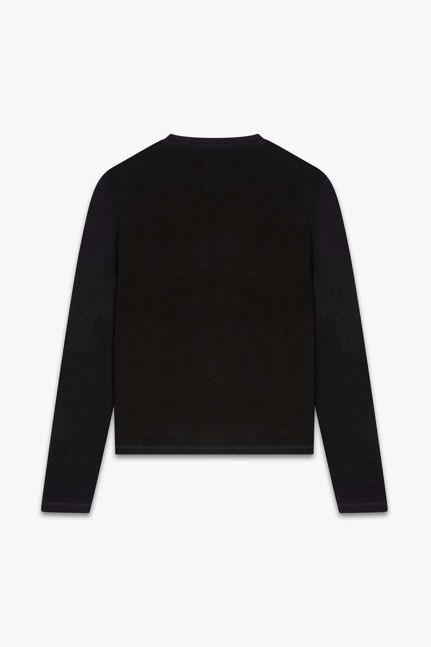 FITTED LONG SLEEVE - BLACK