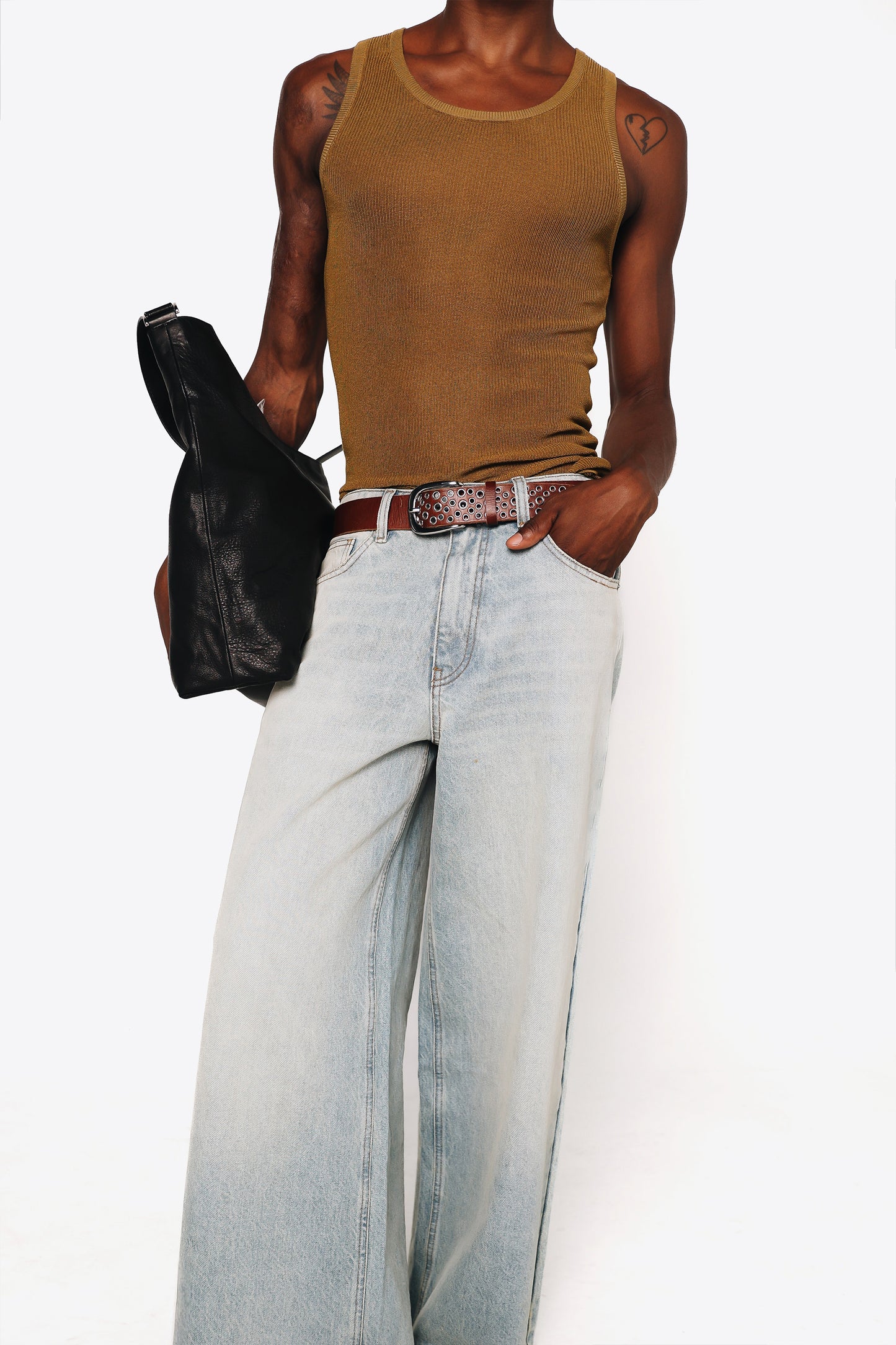 TENOR TANK - MUSTARD