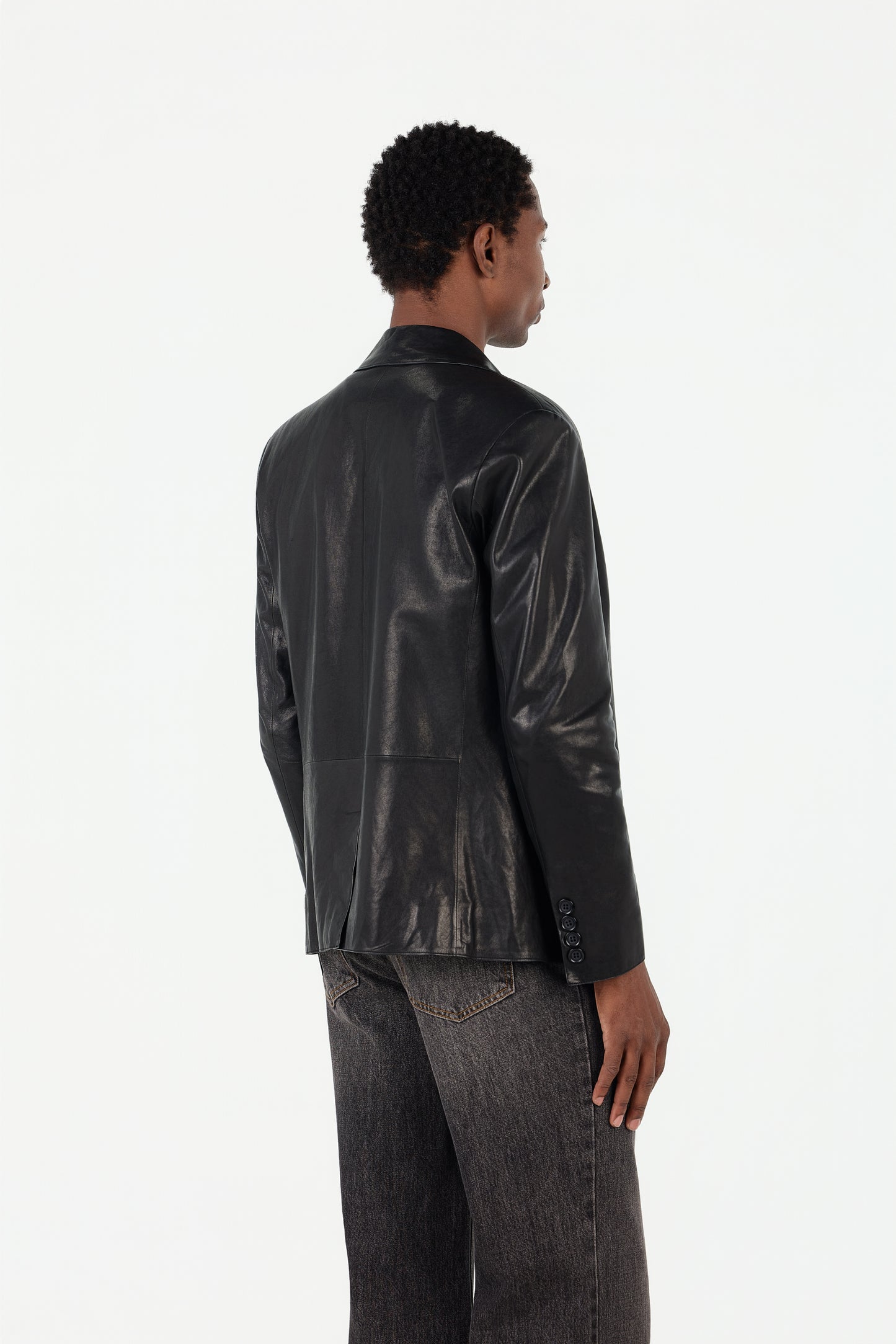 Leather Blazer