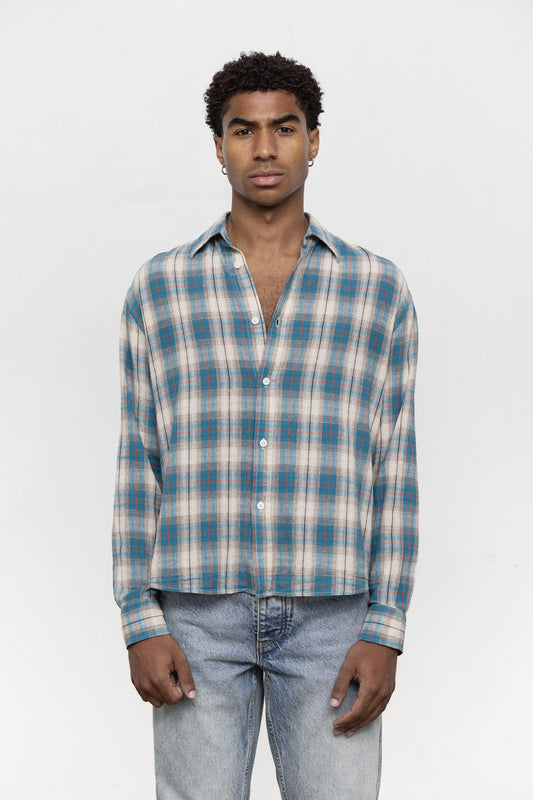 Dakota Flannel - Blue