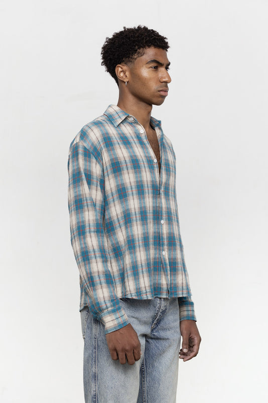Dakota Flannel - Blue
