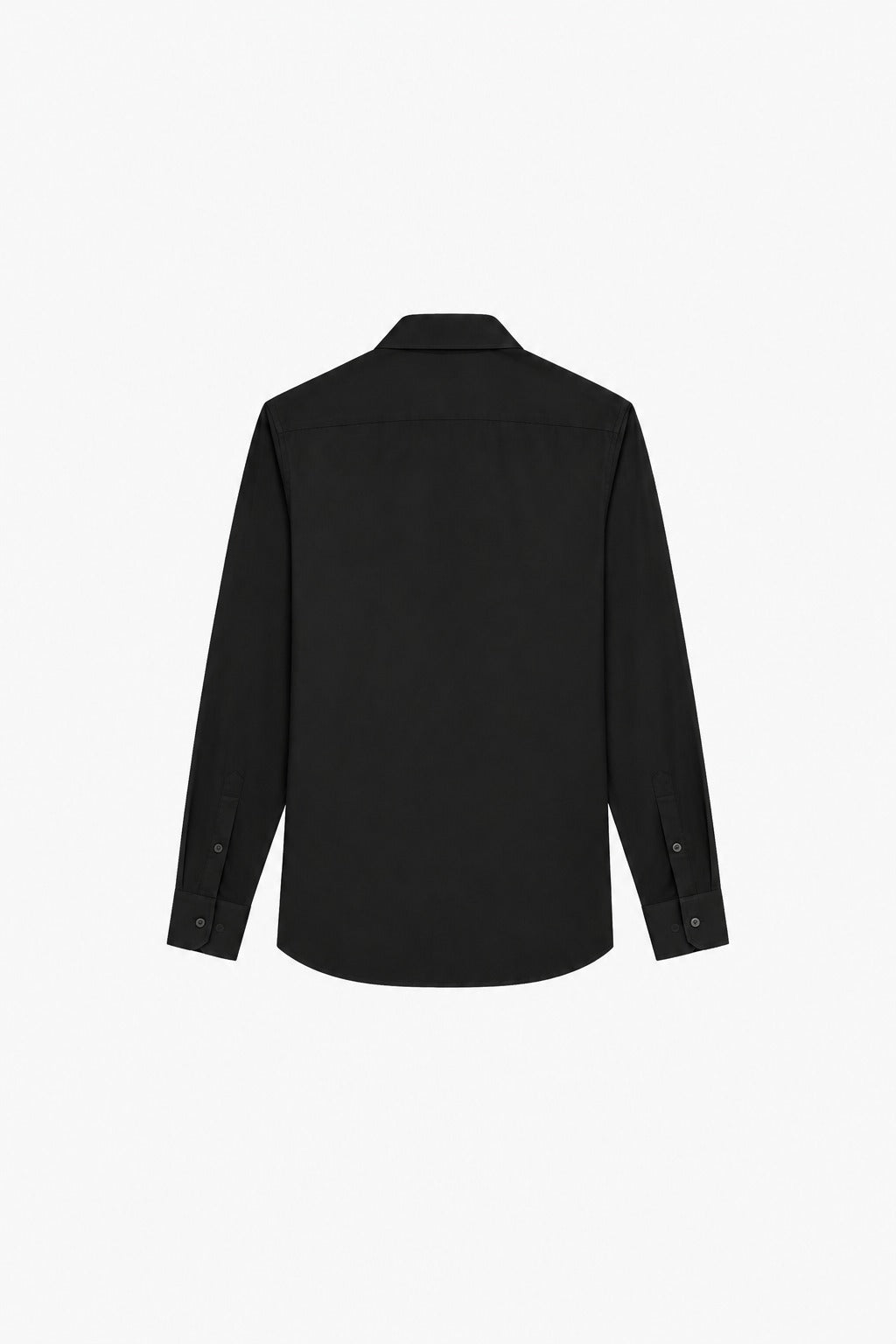 Dinner Shirt - Black, back view