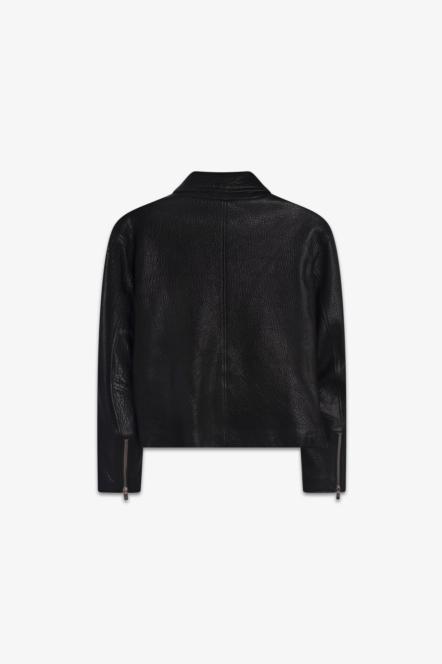 Grain Blouson Jacket - Black