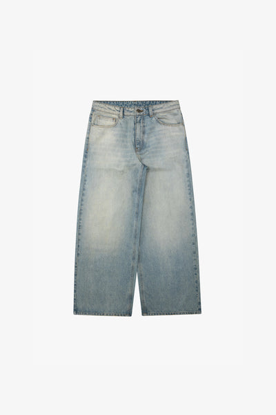 1211 'Light Wash' Denim – PEARLED IVORY