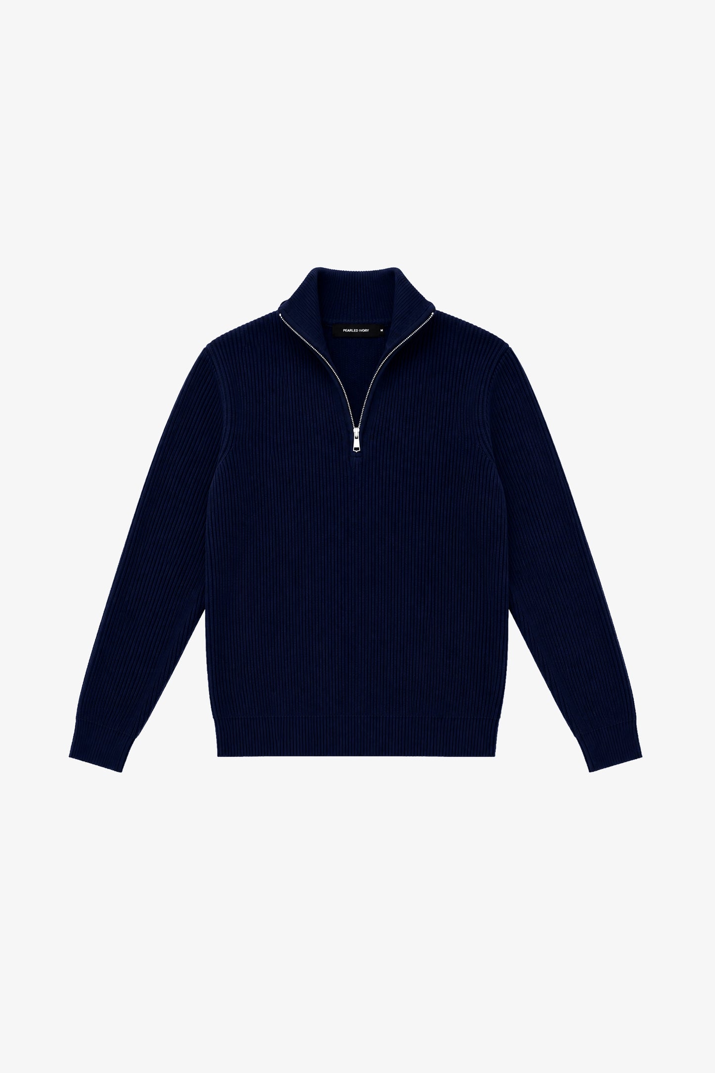 Navy 1/4 Merino Wool Zip (S)